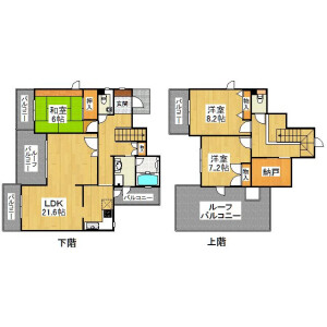 3SLDK Apartment in Terazuka - Fukuoka-shi Minami-ku Floorplan