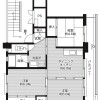 3DK Apartment to Rent in Yonago-shi Floorplan