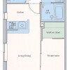 1LDK Apartment to Buy in Fukuoka-shi Hakata-ku Floorplan