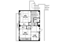 3DK Mansion in Heiwadai - Yokosuka-shi