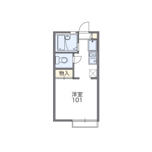 1K Apartment in Funabashi - Setagaya-ku Floorplan