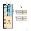 1K Apartment to Rent in Saitama-shi Kita-ku Layout Drawing