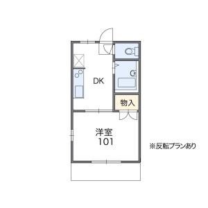 1K Apartment in Togoshi - Shinagawa-ku Floorplan
