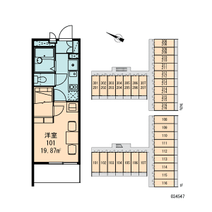1K Mansion in Miyaharacho - Saitama-shi Kita-ku Floorplan