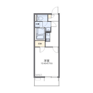 1K Apartment in Kodaira - Watari-gun Yamamoto-cho Floorplan