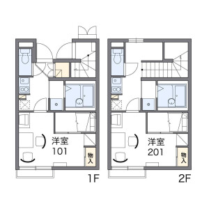 1K Mansion in Kamiari - Itoshima-shi Floorplan