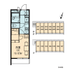 1K Apartment to Rent in Saitama-shi Midori-ku Layout Drawing