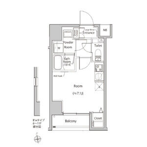 1R Mansion in Oi - Shinagawa-ku Floorplan