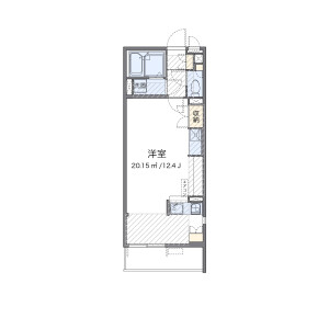 1R Mansion in Sanyumachi - Hachioji-shi Floorplan