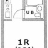 1R Apartment to Buy in Yokohama-shi Tsurumi-ku Floorplan