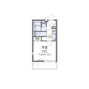 1K Mansion in Horinochi - Suginami-ku Floorplan