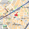 1LDK Apartment to Rent in Minato-ku Access Map