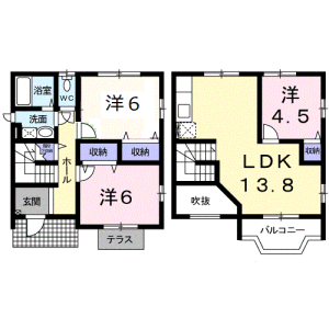 3LDK House in Oizumimachi - Nerima-ku Floorplan