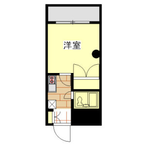 1K Mansion in Arima - Kawasaki-shi Miyamae-ku Floorplan