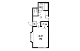1K Apartment in Midoricho - Koganei-shi