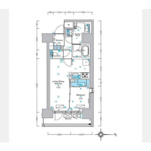 1LDK Apartment in Senzoku - Taito-ku Floorplan