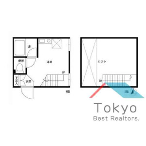 1K Apartment in Ikejiri - Setagaya-ku Floorplan