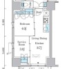 1SLDK Apartment to Rent in Sumida-ku Floorplan