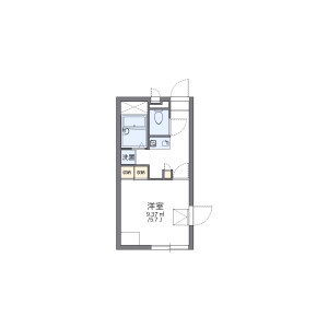 1K Apartment in Yoshimatsu - Higashiosaka-shi Floorplan