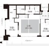 2LDK Apartment to Rent in Fukuoka-shi Chuo-ku Floorplan