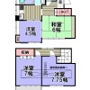 4K House to Rent in Niiza-shi Floorplan
