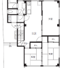 3SLDK Apartment to Rent in Shinjuku-ku Floorplan