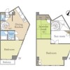 3DK Apartment to Buy in Shibuya-ku Floorplan