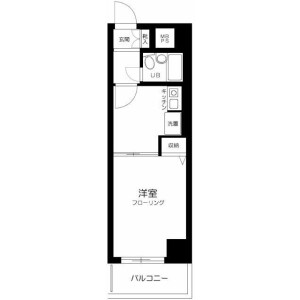 1K Mansion in Nakamarucho - Itabashi-ku Floorplan