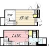 在新宿區內租賃1LDK 公寓大廈 的房產 房間格局
