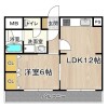 1LDK Apartment to Rent in Osaka-shi Taisho-ku Floorplan