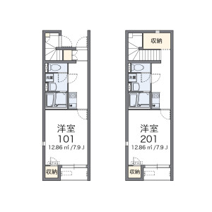 1K Apartment in Asagayaminami - Suginami-ku Floorplan