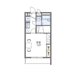 1K Mansion in Yahiro - Sumida-ku Floorplan