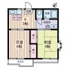 2K Apartment to Rent in Kawasaki-shi Takatsu-ku Floorplan