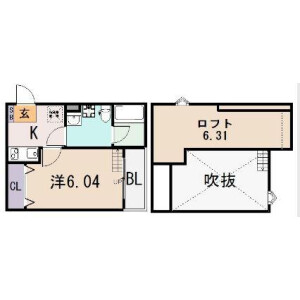 1SK Mansion in Tomoi - Higashiosaka-shi Floorplan