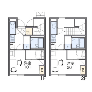 1K Apartment in Nakanobu - Shinagawa-ku Floorplan
