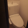 1K Apartment to Rent in Taito-ku Toilet