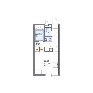 1K Apartment in Wakamatsucho higashi - Tondabayashi-shi Floorplan