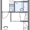 1K Apartment to Rent in Eniwa-shi Floorplan