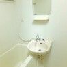 1K Apartment to Rent in Shiojiri-shi Bathroom