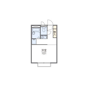 1K Mansion in Sakuramori - Yamato-shi Floorplan