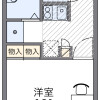 1K Apartment to Rent in Koganei-shi Floorplan