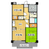 3DK Apartment to Rent in Higashiosaka-shi Floorplan