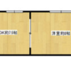 1DK Apartment to Rent in Matsubara-shi Floorplan