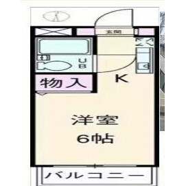 1R Mansion in Koyasumachi - Hachioji-shi Floorplan