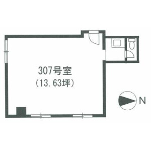 Office - Commercial Property in Shinjuku-ku Floorplan