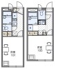 1K Apartment to Rent in Wako-shi Floorplan