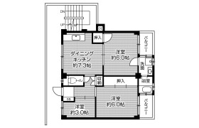 3DK Mansion in Kisabe(chome) - Katano-shi