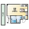 1R Apartment to Rent in Osaka-shi Joto-ku Floorplan