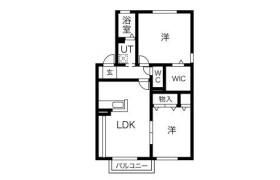 2LDK Apartment in Komeno - Hashima-gun Kasamatsu-cho