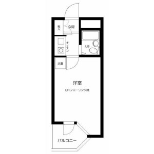 1R Mansion in Minamikarasuyama - Setagaya-ku Floorplan